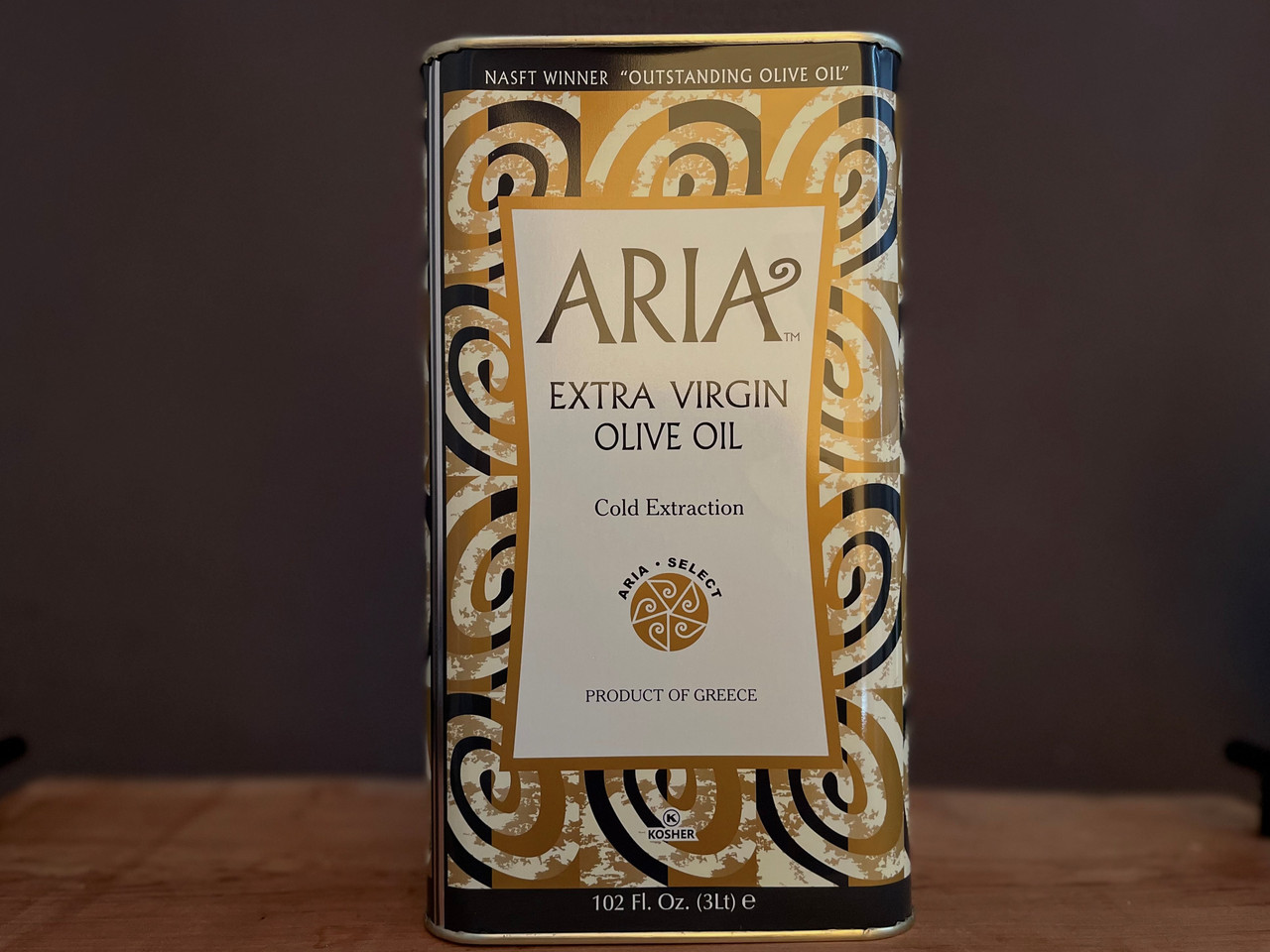 Aria Extra Virgin Olive Oil - 3lt - Formaggio Kitchen