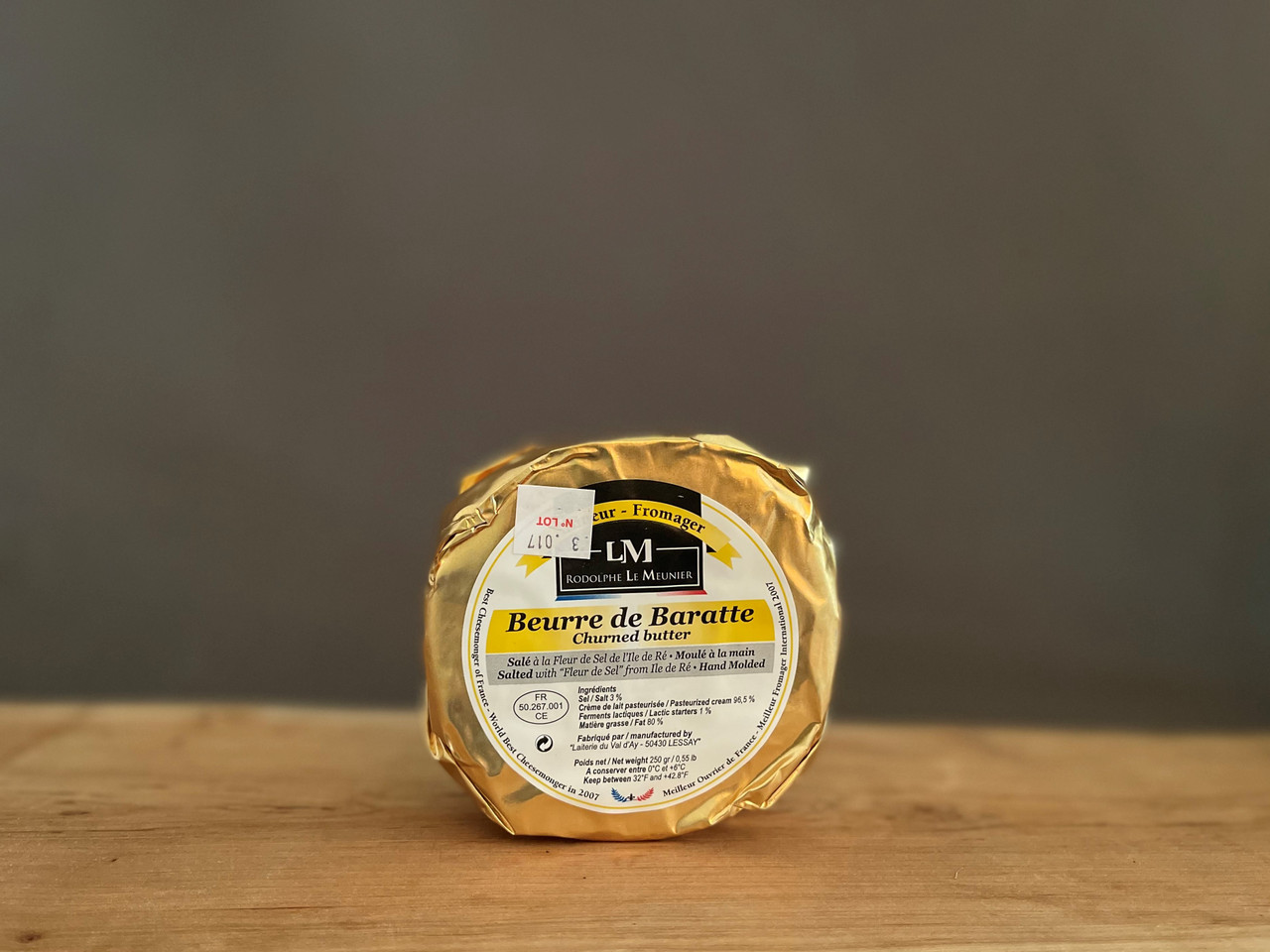 Rodolphe Le Meunier, Butter Salted - 250g - Formaggio Kitchen