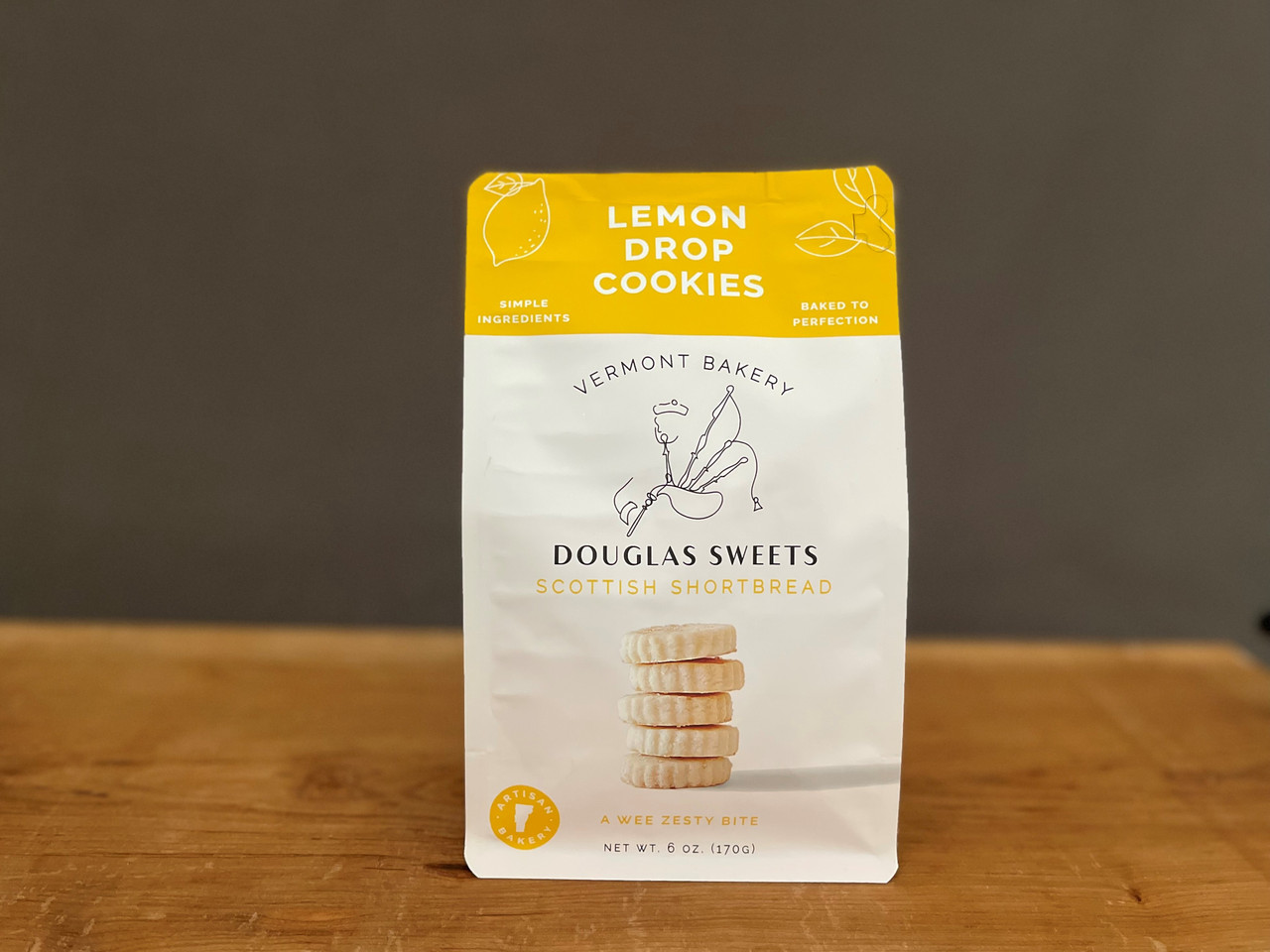 Douglas Sweets, Lemon Drop Cookies - 170g - Formaggio Kitchen