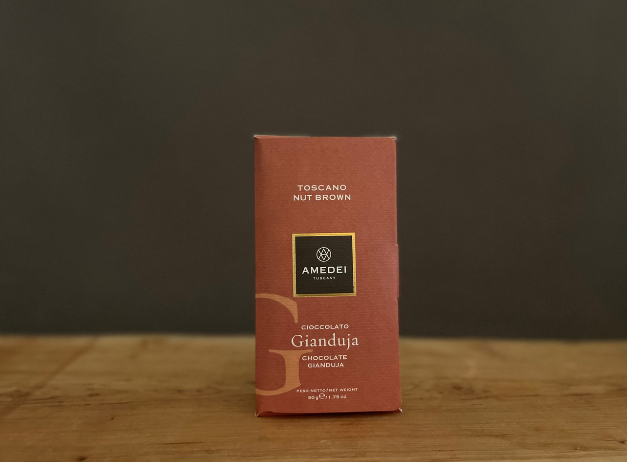 Amedei, Toscano Nut Brown Gianduja Chocolate 32% - 50g - Formaggio