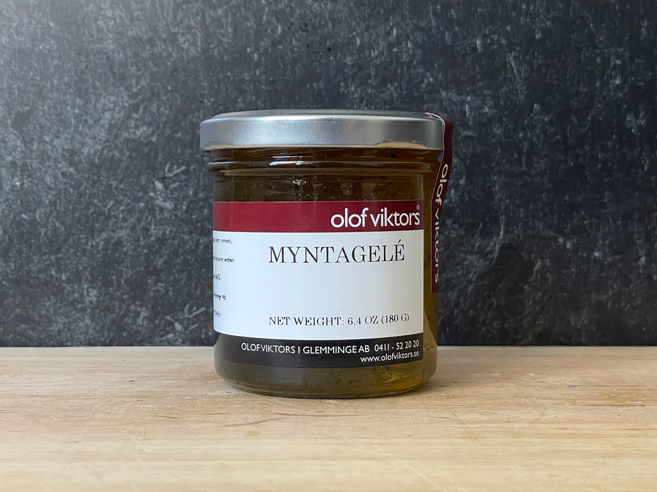 Olof Viktors Mint Jelly - 180g - Formaggio Kitchen
