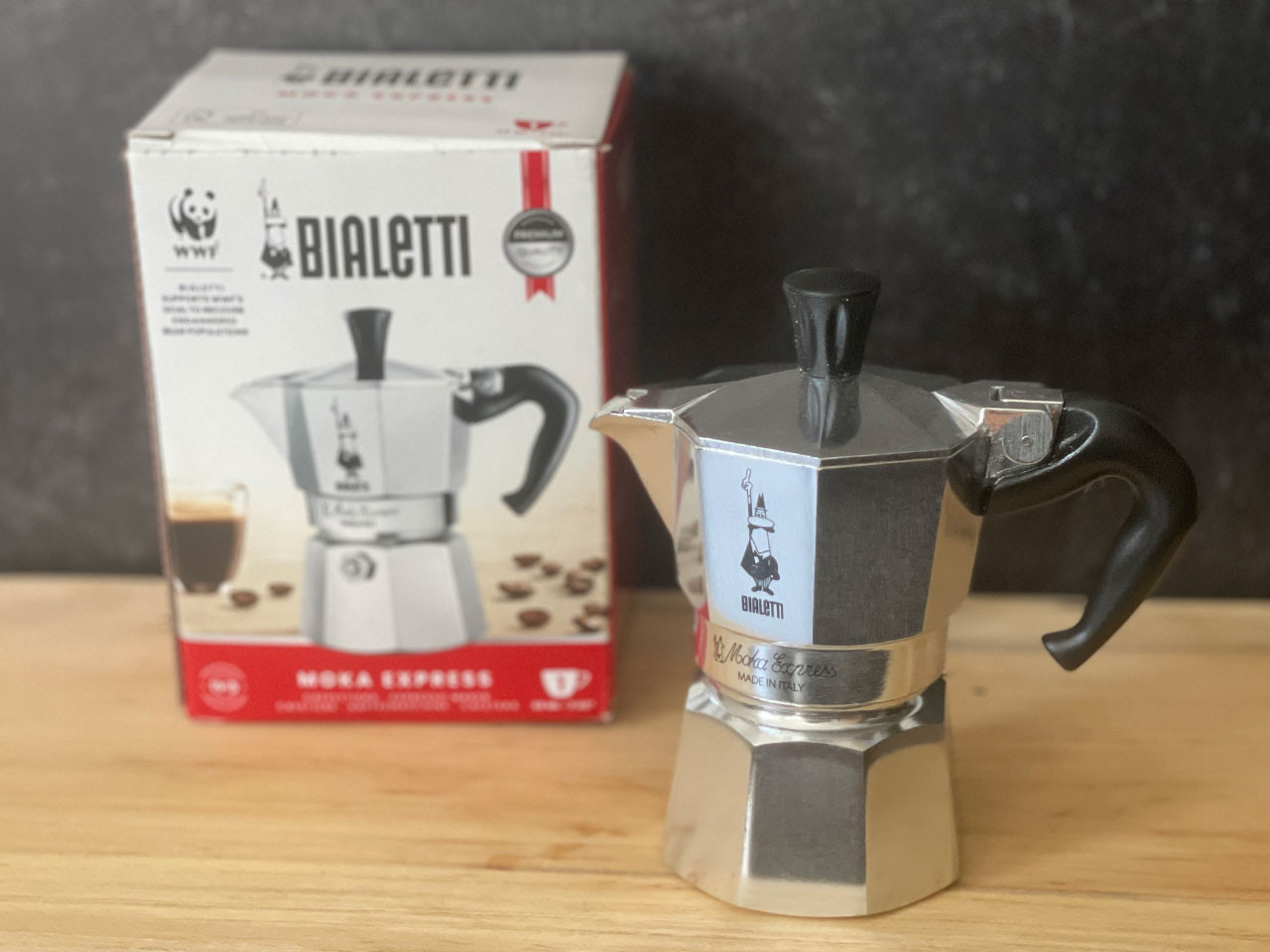 Bialetti Moka Pot Stovetop Coffee Maker - 1 Cup