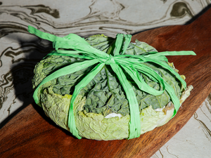 Robiola Incavolata (Cabbage-Wrapped Soft Cheese)