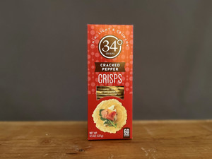 34 Degrees Crisps Cracked Pepper - 4.5oz 34 Degrees Crisps Cracked Pepper - 4.5oz