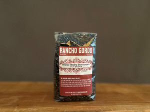 Rancho Gordo Santanero Negro Delgado  Beans- 1lb Rancho Gordo Santanero Negro Delgado  Beans- 1lb
