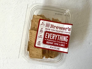 Brewer's, Everything Flatbread Crackers - 5oz
