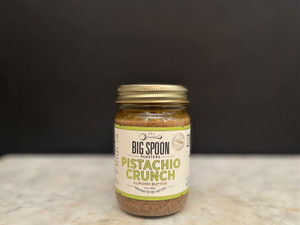 Big Spoon Roasters Pistachio Crunch (Almond Butter) - 13oz Big Spoon Roasters Pistachio Crunch (Almond Butter) - 13oz