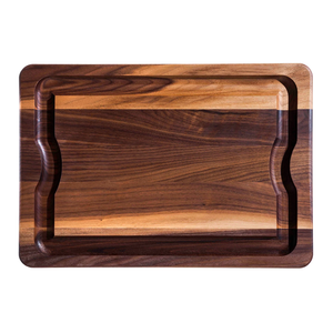 JK Adams, Walnut BBQ Carving Board - 20" x 14" JK Adams, Walnut BBQ Carving Board - 20" x 14"