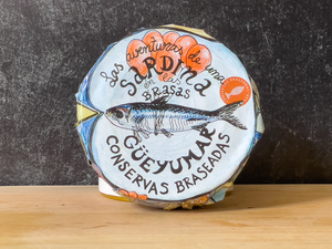 Güeyu Mar, Grilled Sardine Tails in EVOO - 5.3oz Güeyu Mar, Grilled Sardine Tails in EVOO - 5.3oz