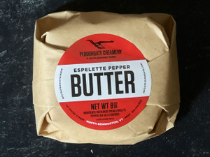 Ploughgate Creamery, Cultured Esplette Pepper Butter - 8oz Ploughgate Creamery, Cultured Esplette Pepper Butter - 8oz