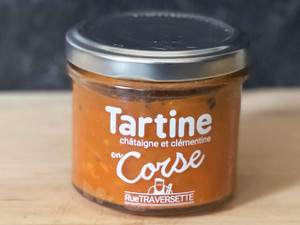 Rue Traversette Corsican Tartine with Chestnut and Clementine - 105g Rue Traversette Corsican Tartine with Chestnut and Clementine - 105g