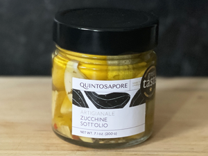 Quintosapore Zucchini in Extra Virgin Olive Oil - 7.1 oz Quintosapore Zucchini in Extra Virgin Olive Oil - 7.1 oz
