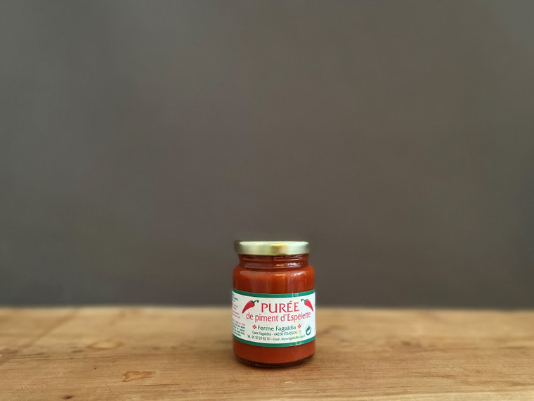 Puree de piment d'Espelette, Ferme Fagaldia - 90g