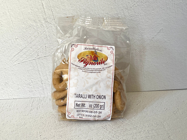 Signorile Taralli Onion - 200g