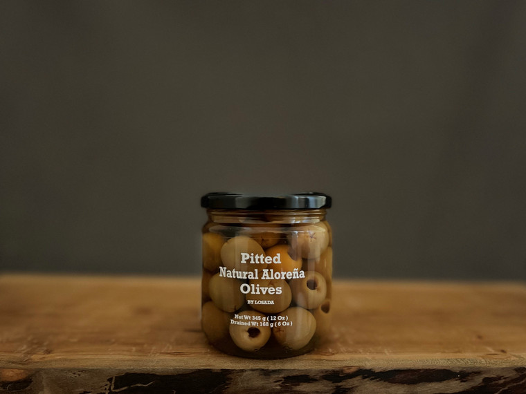 Losada Pitted Natural Aloreña Olives - 12oz