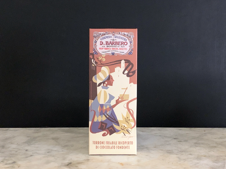 D. Barbero, Friabile Ricoperto (Chocolate Covered Crumbly Nougat) Torrone - 170g