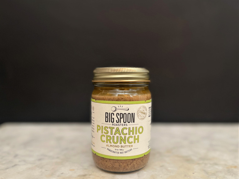 Big Spoon Roasters, Pistachio Crunch (Almond Butter) - 13oz