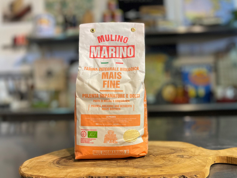 Mulino Marino, Whole Grain Fine-Grained Corn Flour - 1kg