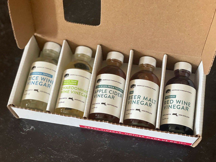 American Vinegar Works Tasting Kit - 5 x 2oz Bottles