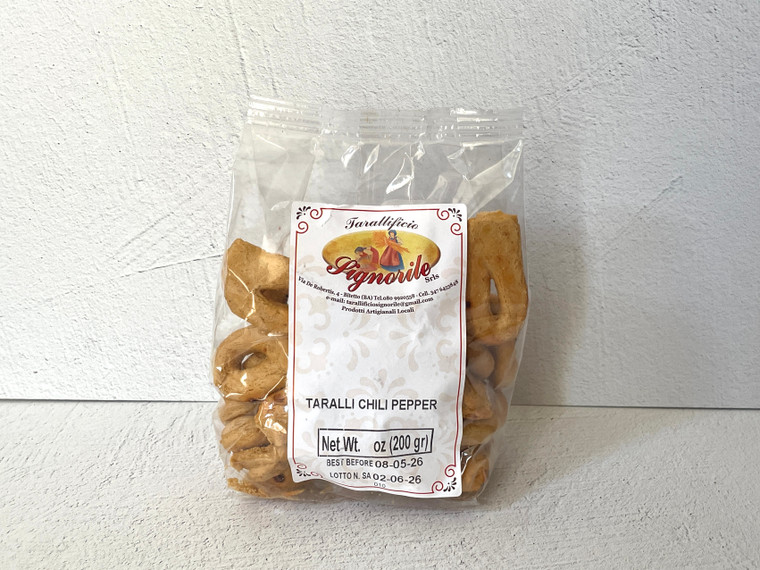 Signorile Taralli Chili Pepper - 200g
