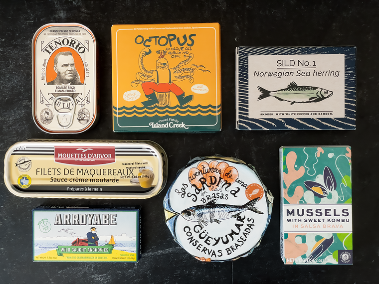 Tinned Fish Adventurous Collection