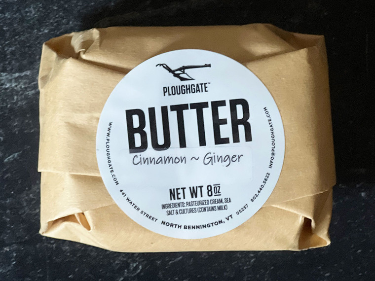 Ploughgate Creamery, Cultured Cinnamon & Ginger Butter - 8oz