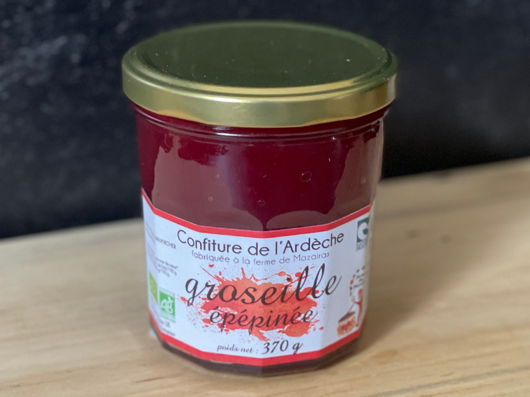 Ardèche, Gelee Groseille (Red Currant Jelly) - 370g