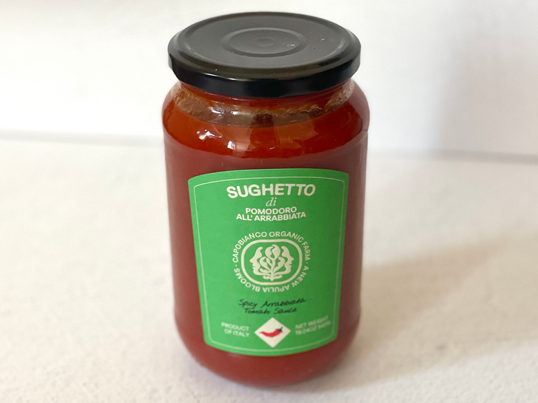 Capobianco Spicy Tomato Sauce (Arrabbiata) - 540g