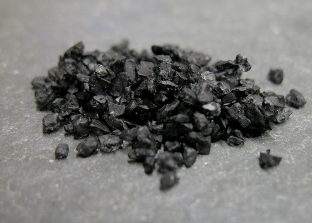 black lava sea salt