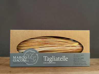 Marco Giacosa Tagliatelle with Radiccchio - 250g - Formaggio Kitchen