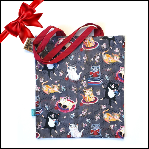 Crazy Cat Fest Tote Bag