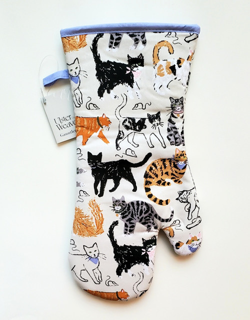 Black Cat Oven Mitt and Pot Holder Set – Zeppa Studios