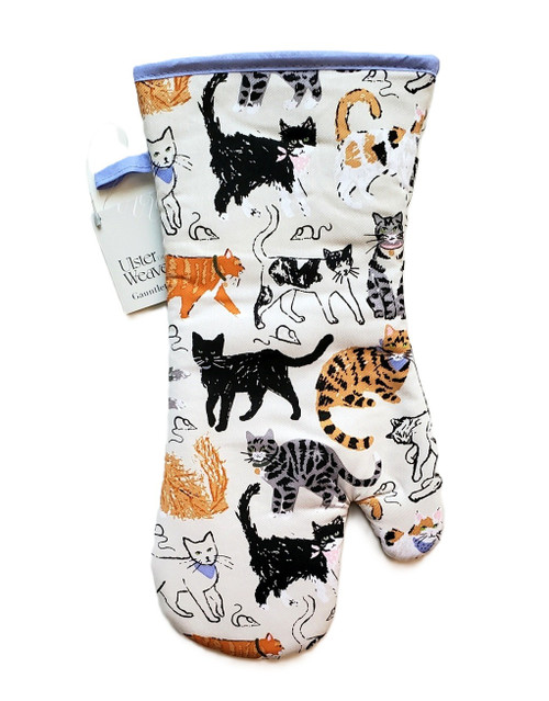  Feline Friends Oven Mitt, by Ulster Weavers