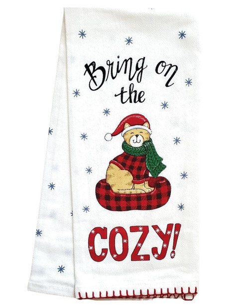 Bring on the Cozy Cat Holiday Towel