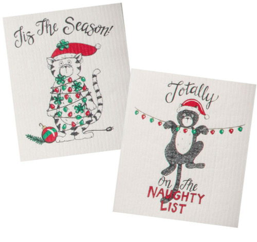 We Can Explain Cat Swedish Fun Cloths, 2 Pack