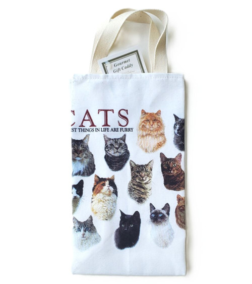 NEW! Cats Galore Cotton Gourmet Gift Caddy
