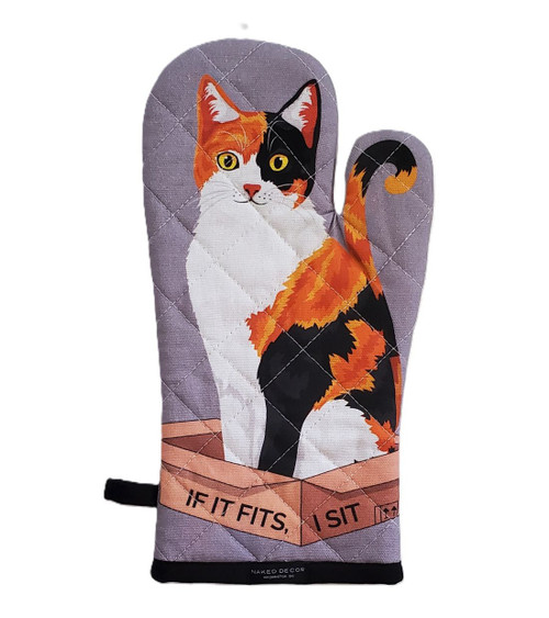 Calico Cat Oven Mitt
