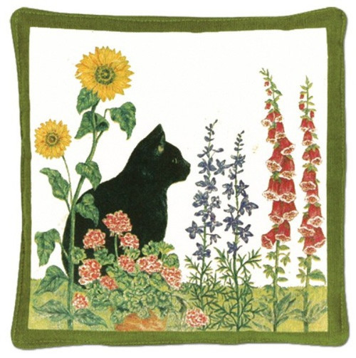 Black Cat Spiced Hot Pad, Large Black Cat Spiced Hot Pad, Large