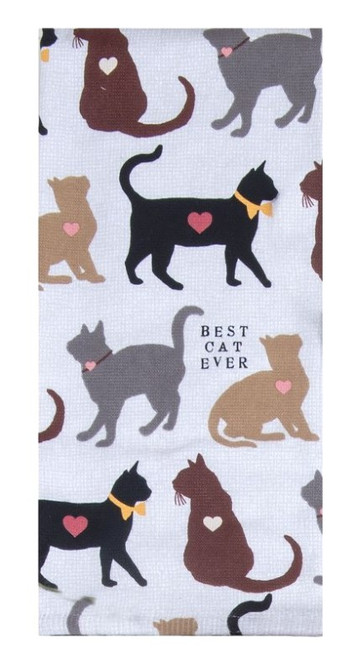 Kitty Cat Flour Sack Cotton Towel - The Vermont Country Store