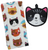 Crazy Cat Terry Towel/Pocket Mitt Set