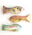 Catnip Toys, Fish and Nips, Trio Set Catnip Toys, Fish and Nips, Trio Set