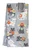 Cat Patch Dual Purpose Terry Kitchen Tea Towel, Floral Cats