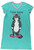 Feline Sleepy Sleepshirt, V-Neck