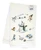 Snow Cats Flour Sack Towel, Paper Sharks
