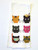 PJ Six Pack Cat Flour Sack Dish Towel  PJ Six Pack Cat Flour Sack Dish Towel