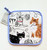 Feline Friends Pot Mat, by Ulster Weavers