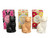 Sculpted Cat Soap Trio Pack, Gold Pearl, White and Black