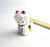 Lucky Cat Ceramic Chopstick Holders, 5 PC Set