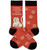 Cats Make Me Happy, Ladies Socks,  Rustic Red 