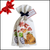 Geranium Cat Flour Sack Towel Set of Two